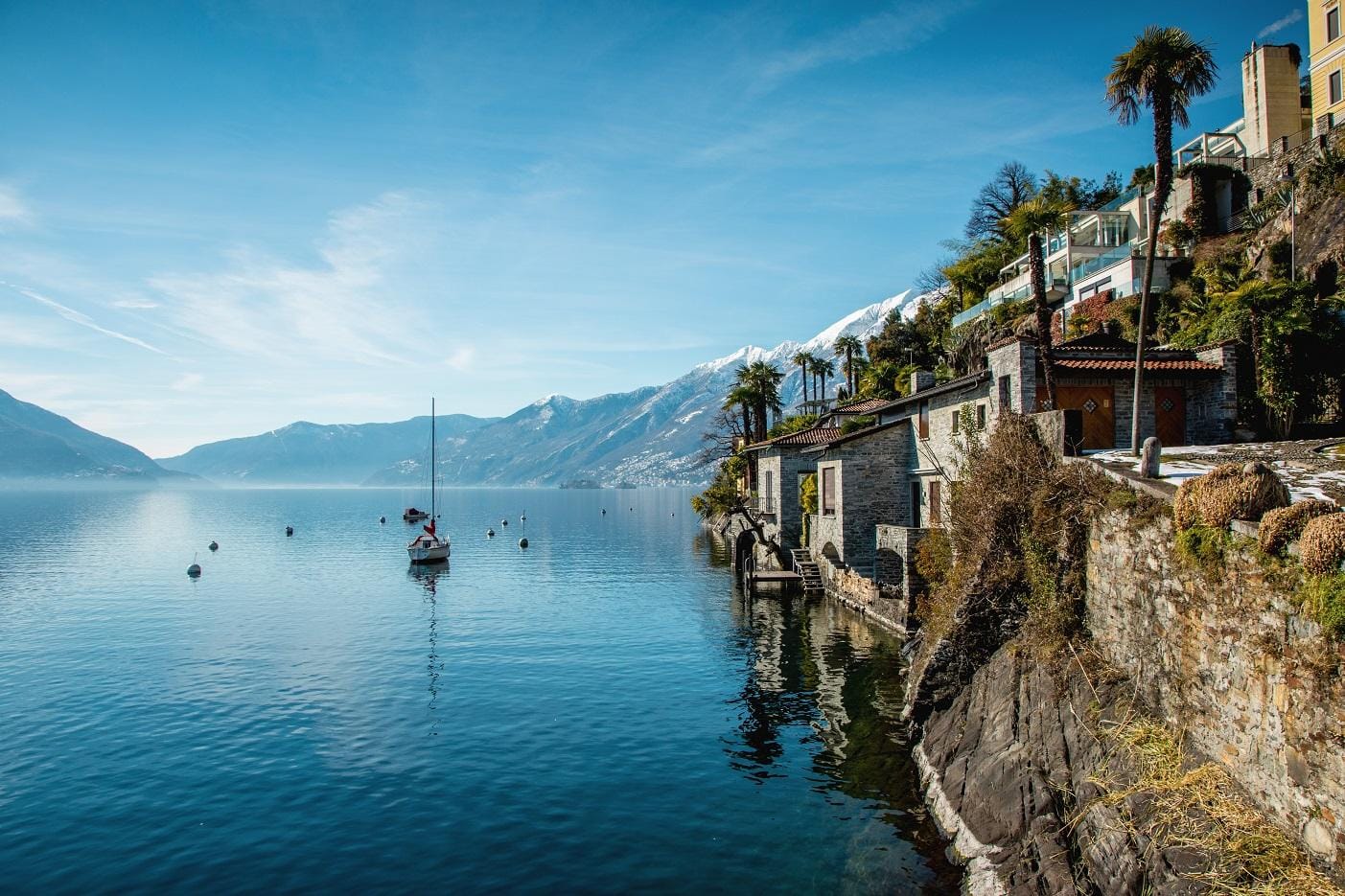 Ascona, idyllisches Dorf am Lago Maggiore