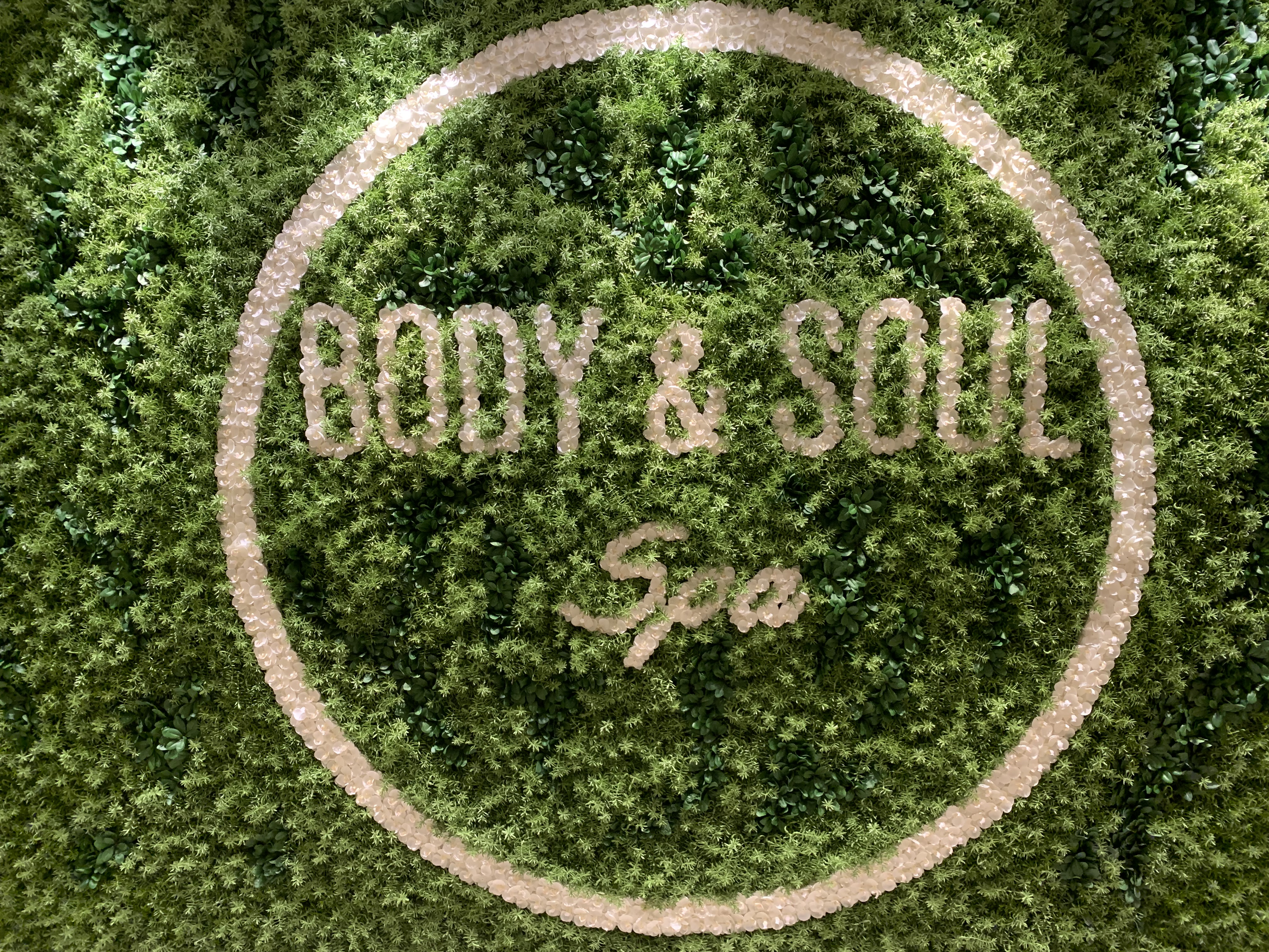 Eingangsbereich zum Body & Soul Spa.