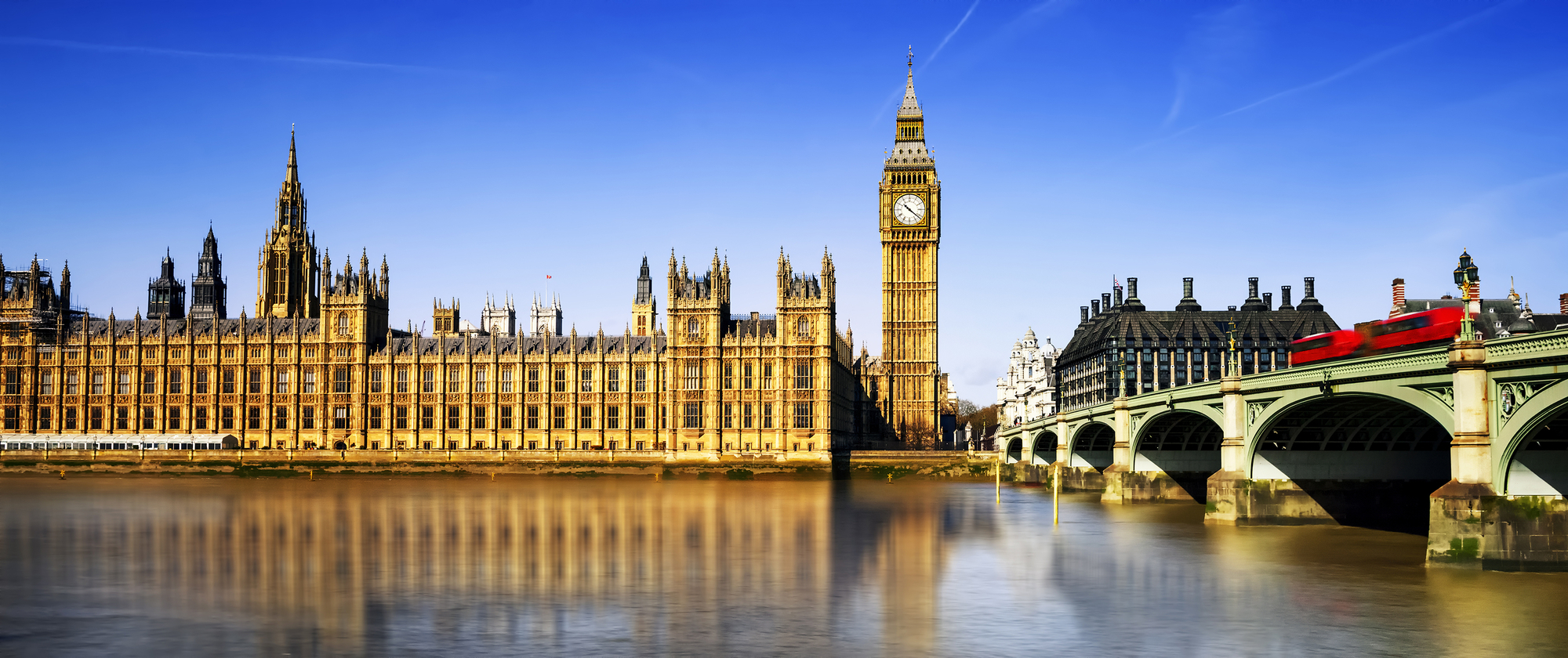 Big Ben and Houses of Parliament, London, UK