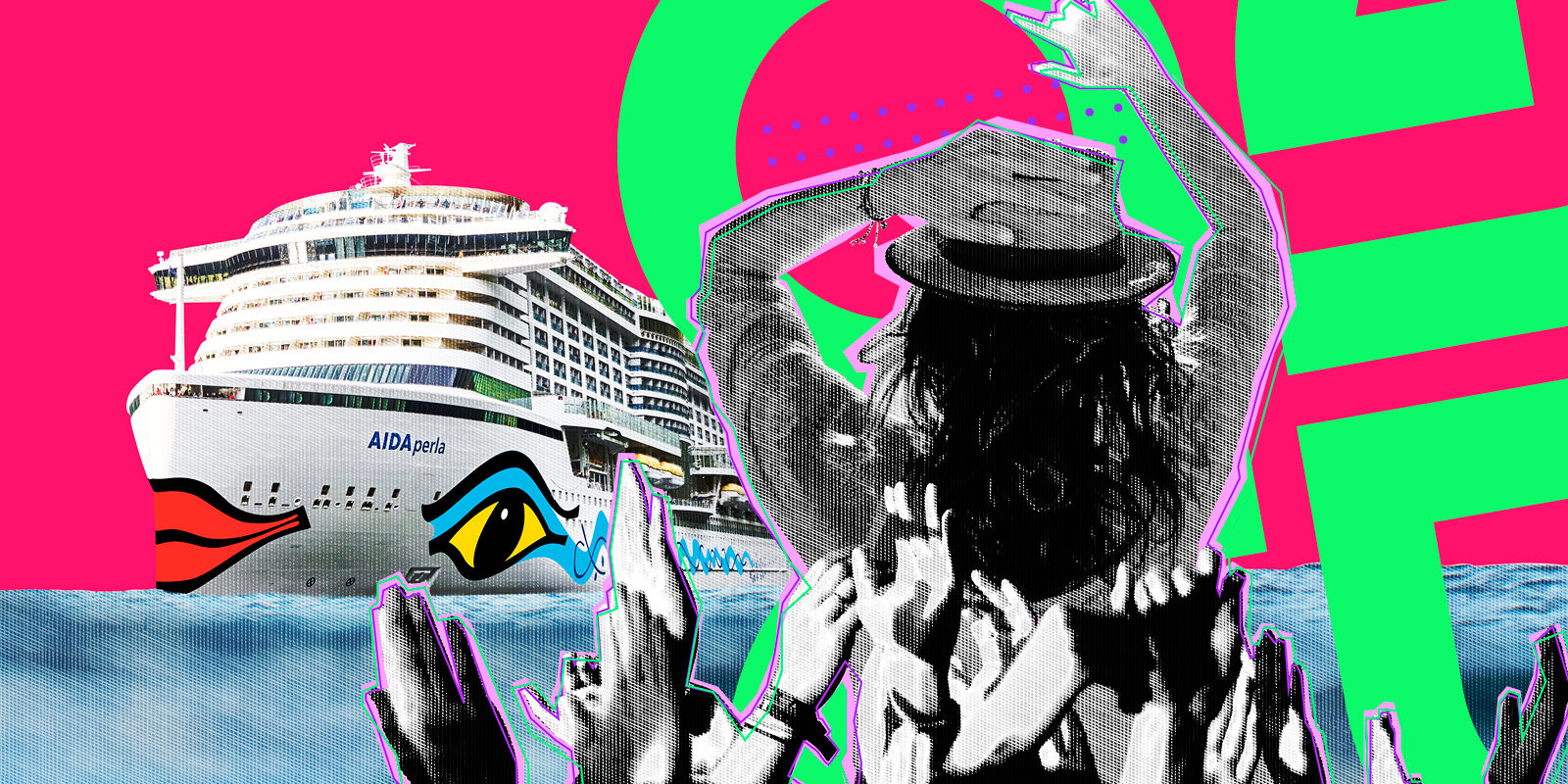 Das „Glücksgefühle“-Festival. (Foto: AIDA Cruises)