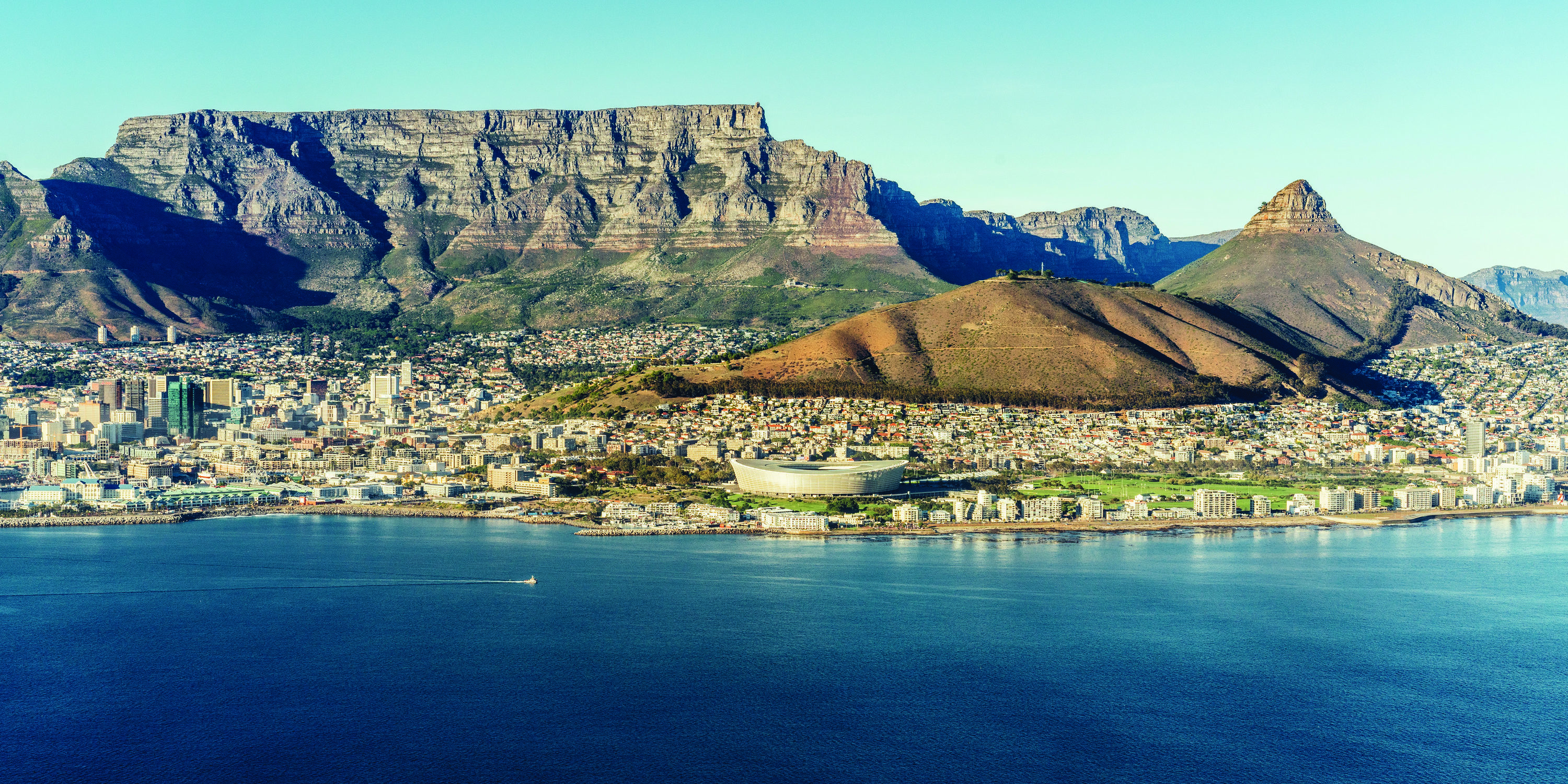 Kapstadt mit dem Tafelberg. (Foto: Felix Gaensicke)