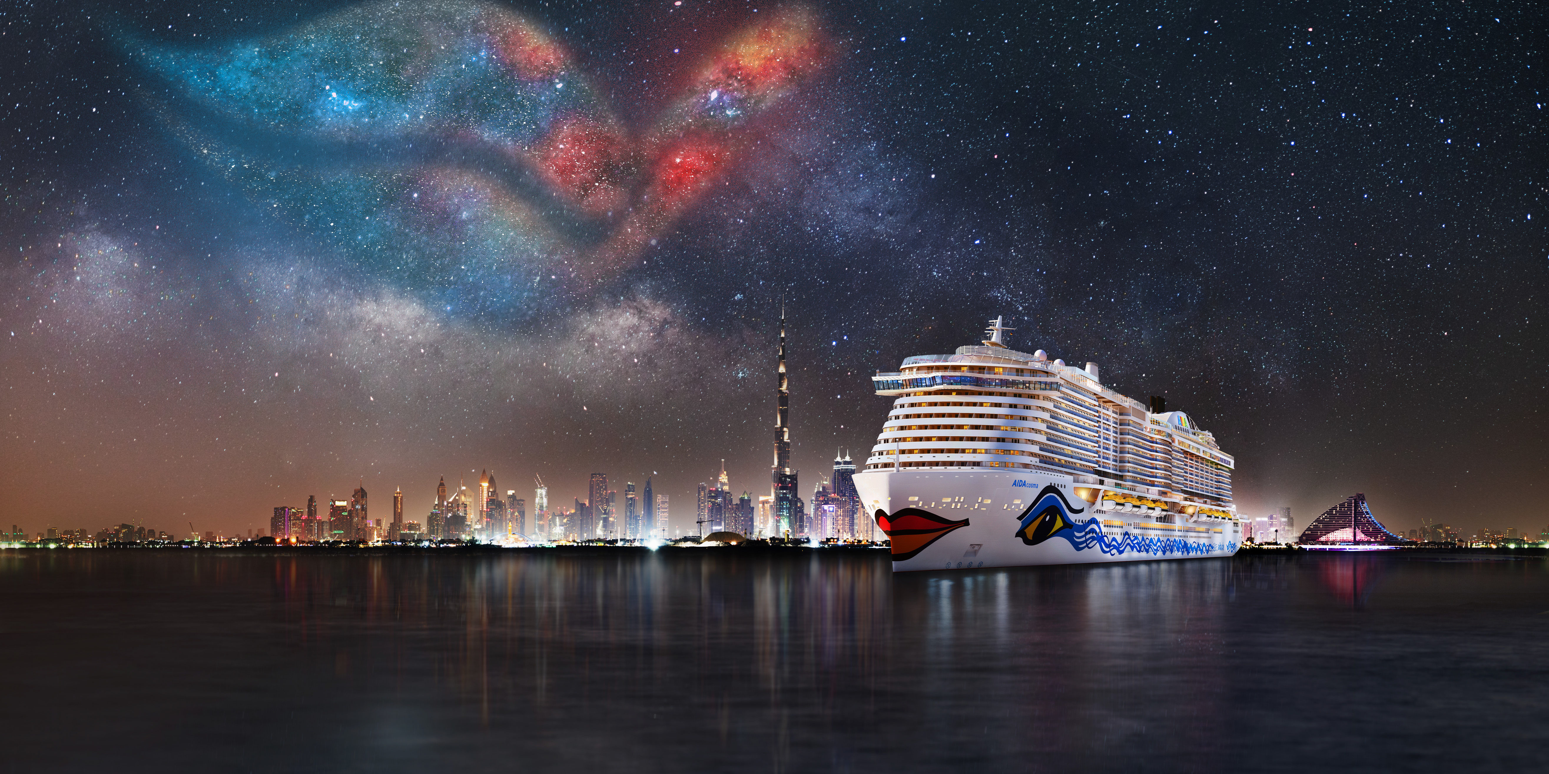 AIDAcosma starte in die Orient-Saison. (Foto: AIDA Cruises)