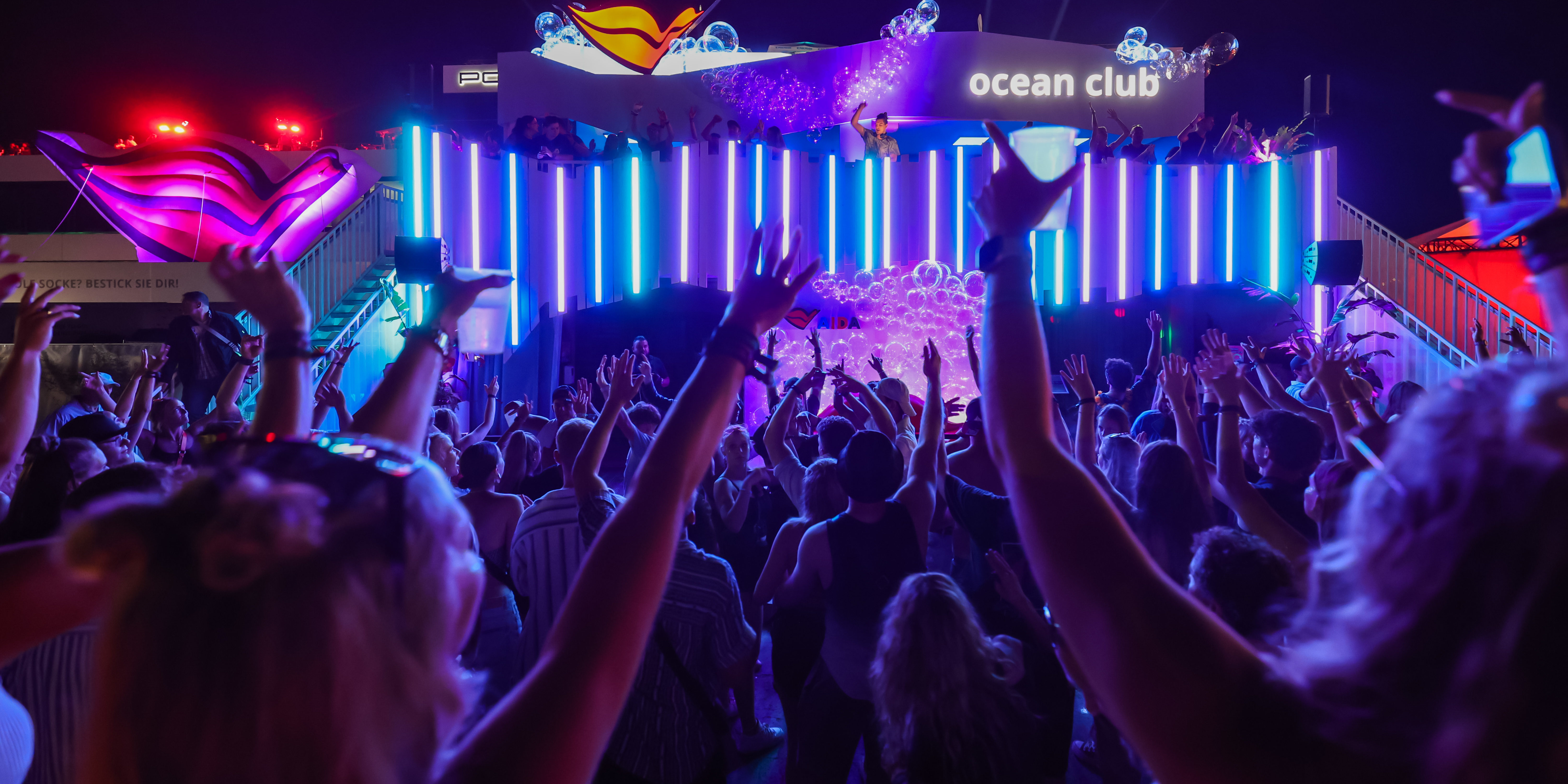 GLÜCKSGEFÜHLE Festival. (Foto: AIDA Cruises)