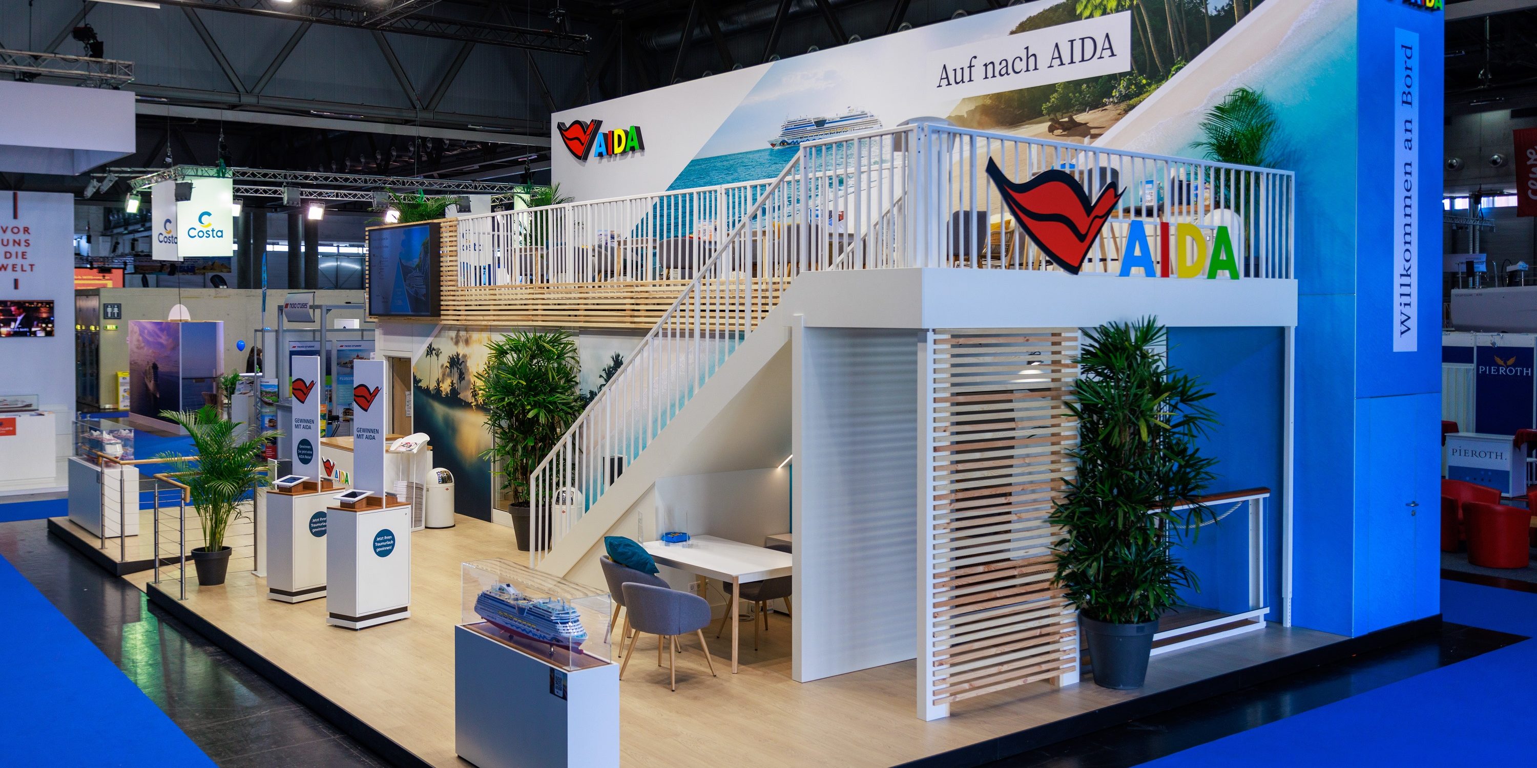 Messestand von AIDA. (Foto: AIDA Cruises)