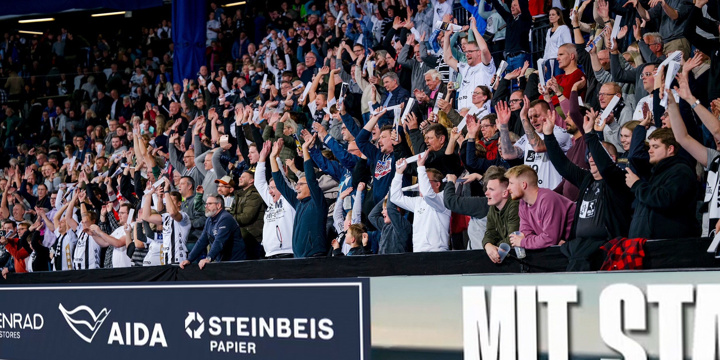 Zuschauer beim Spiel des THW Kiel. (Foto: THW Kiel)
