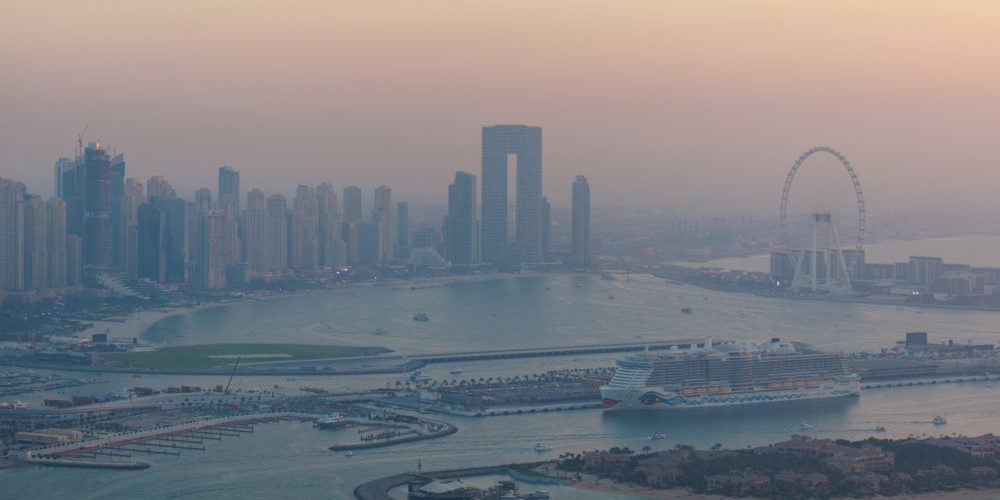 AIDAcosma in Dubai. (Foto: Marc Klein)
