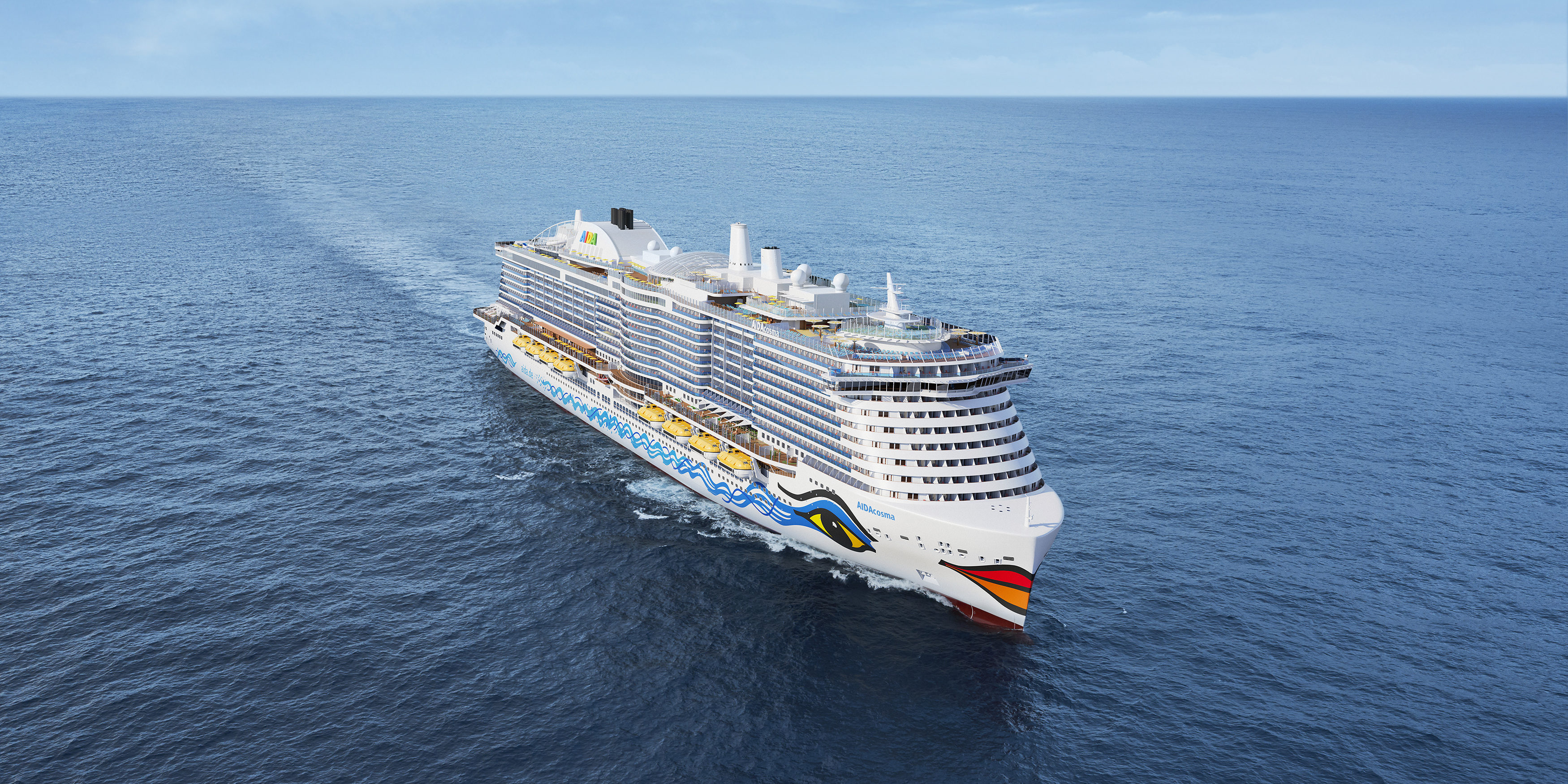 AIDAcosma unterwegs. (Foto: AIDA Cruises)