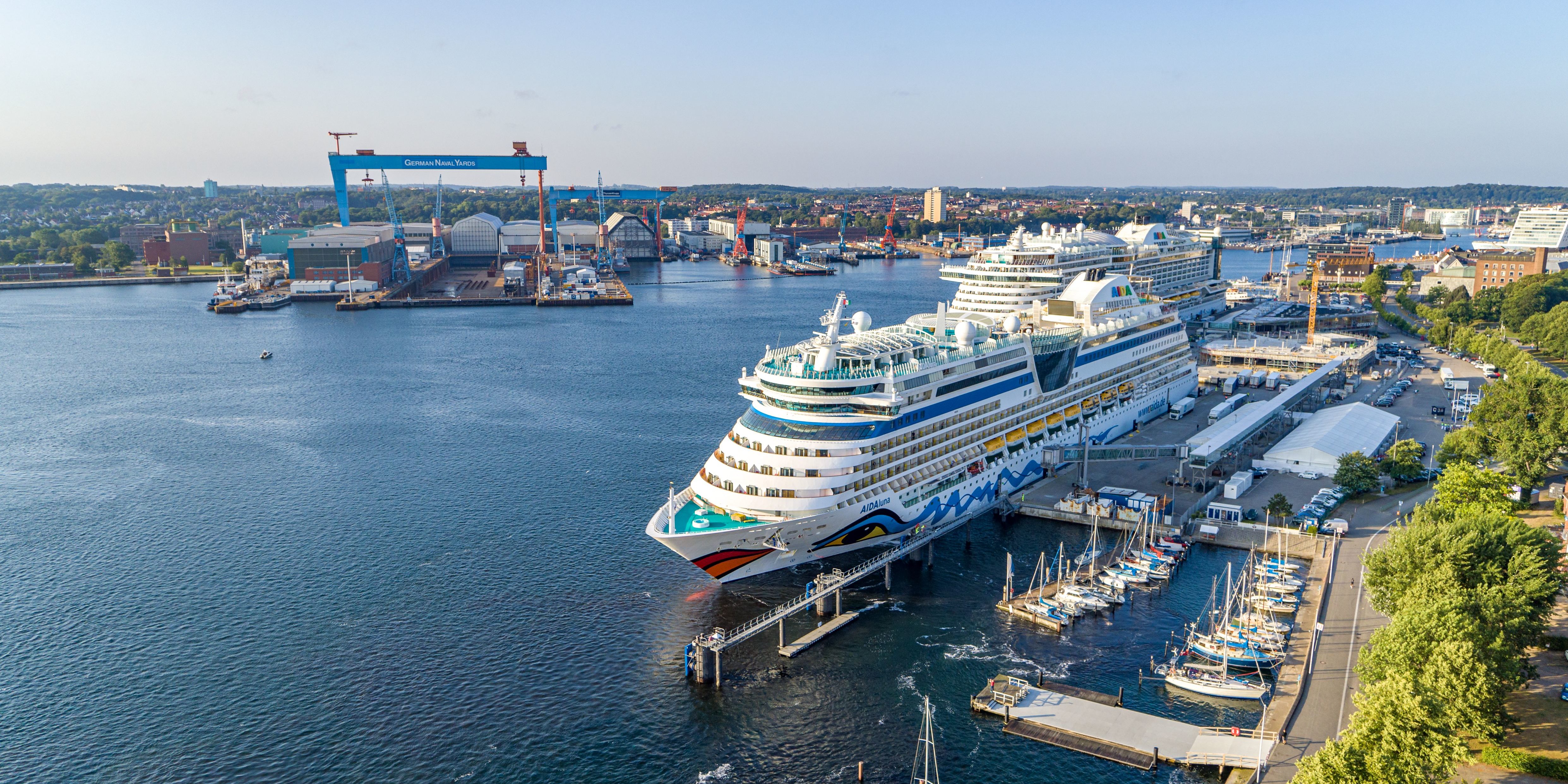 AIDA Doppelanlauf in Kiel. (Foto: Julian Glöckner)