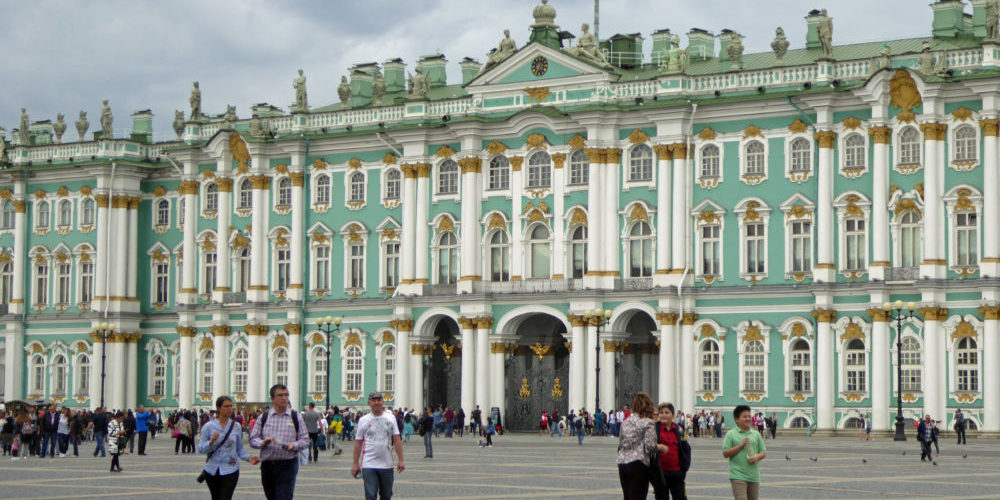 Die Eremitage in St. Petersburg. (Foto: Steffen Gaux)