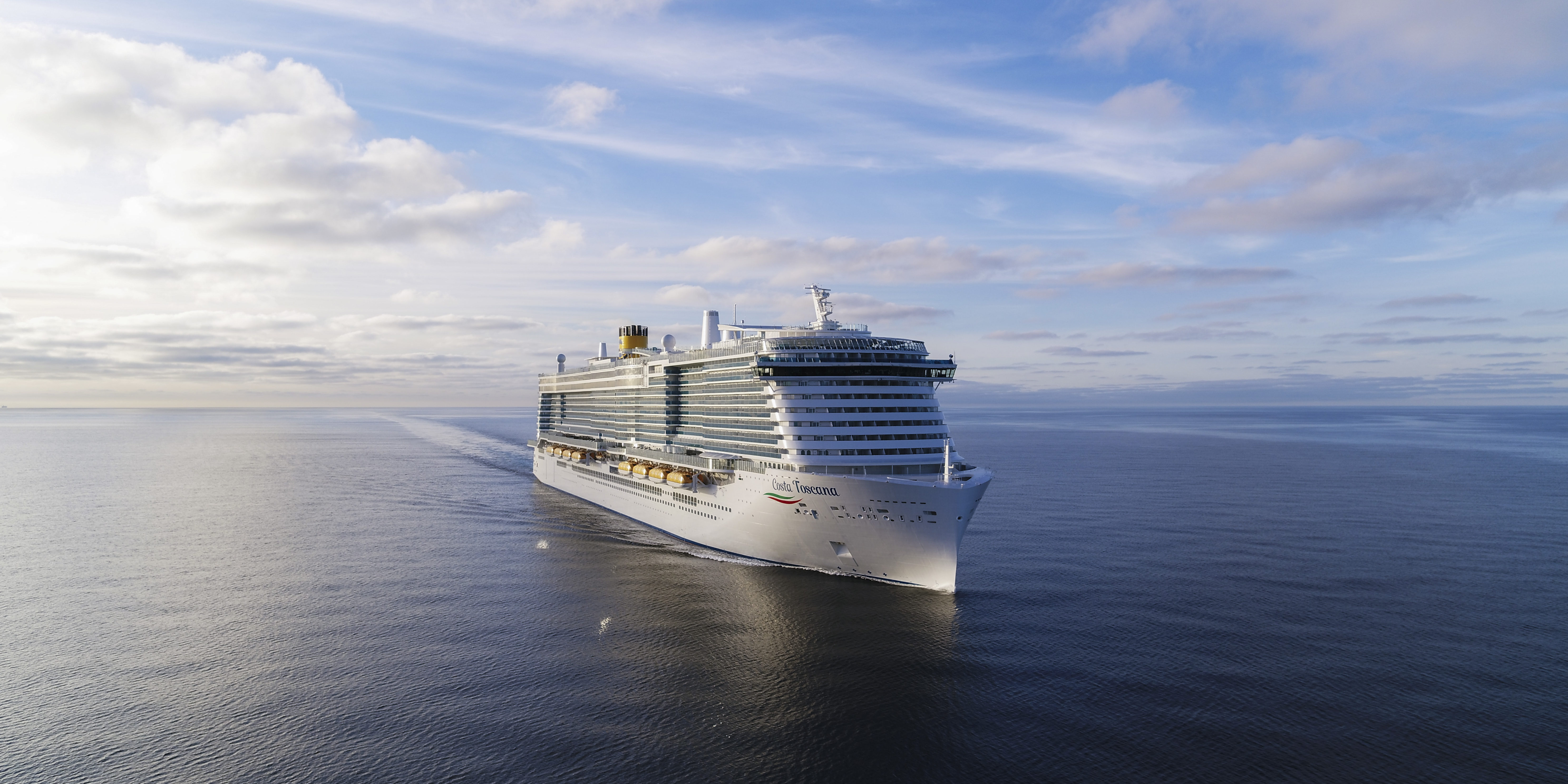 Die Costa Toscana ist im westlichen Mittelmeer unterwegs.