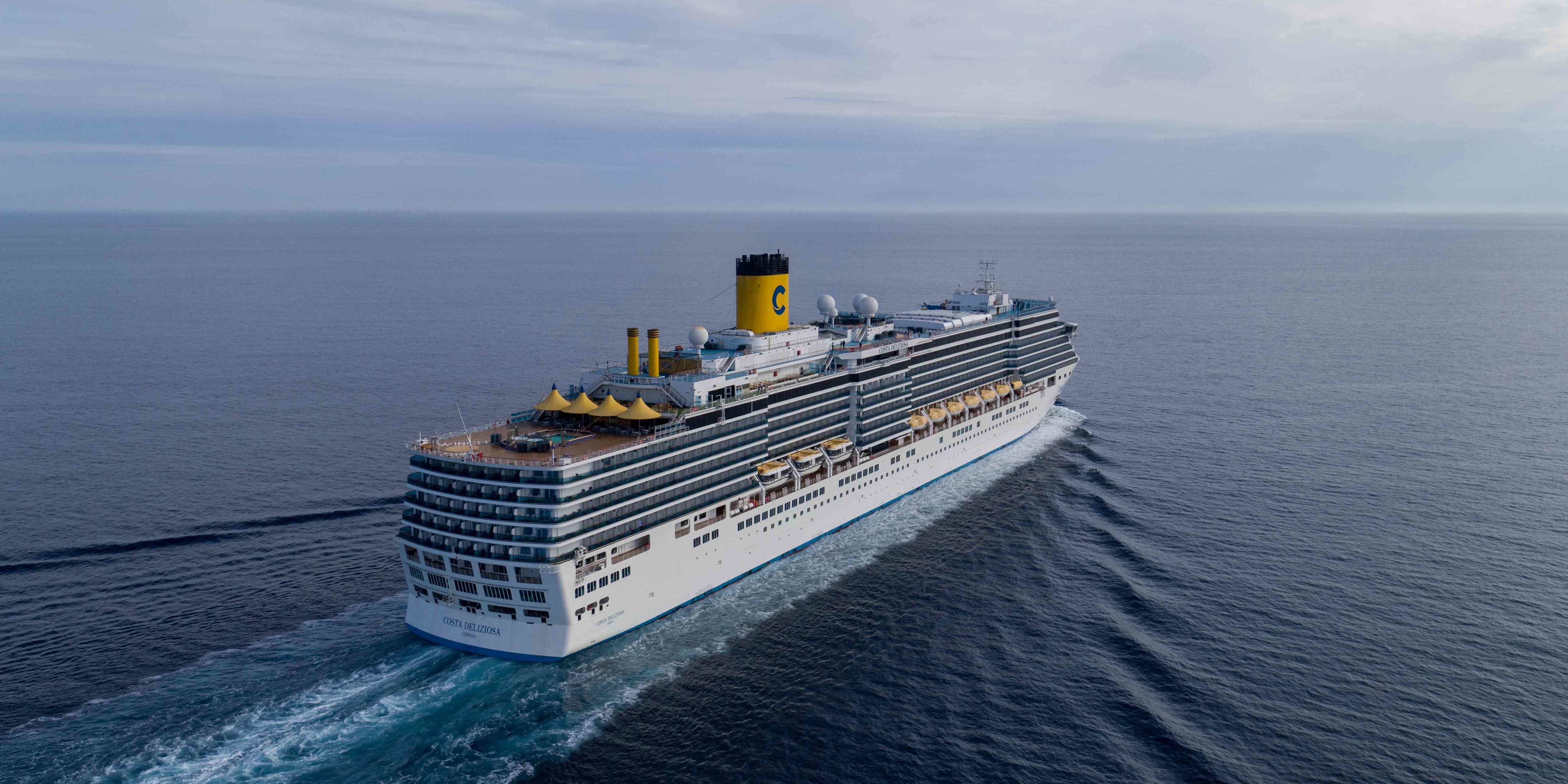 Die Costa Deliziosa geht am 25. November 2026 auf Weltreise.