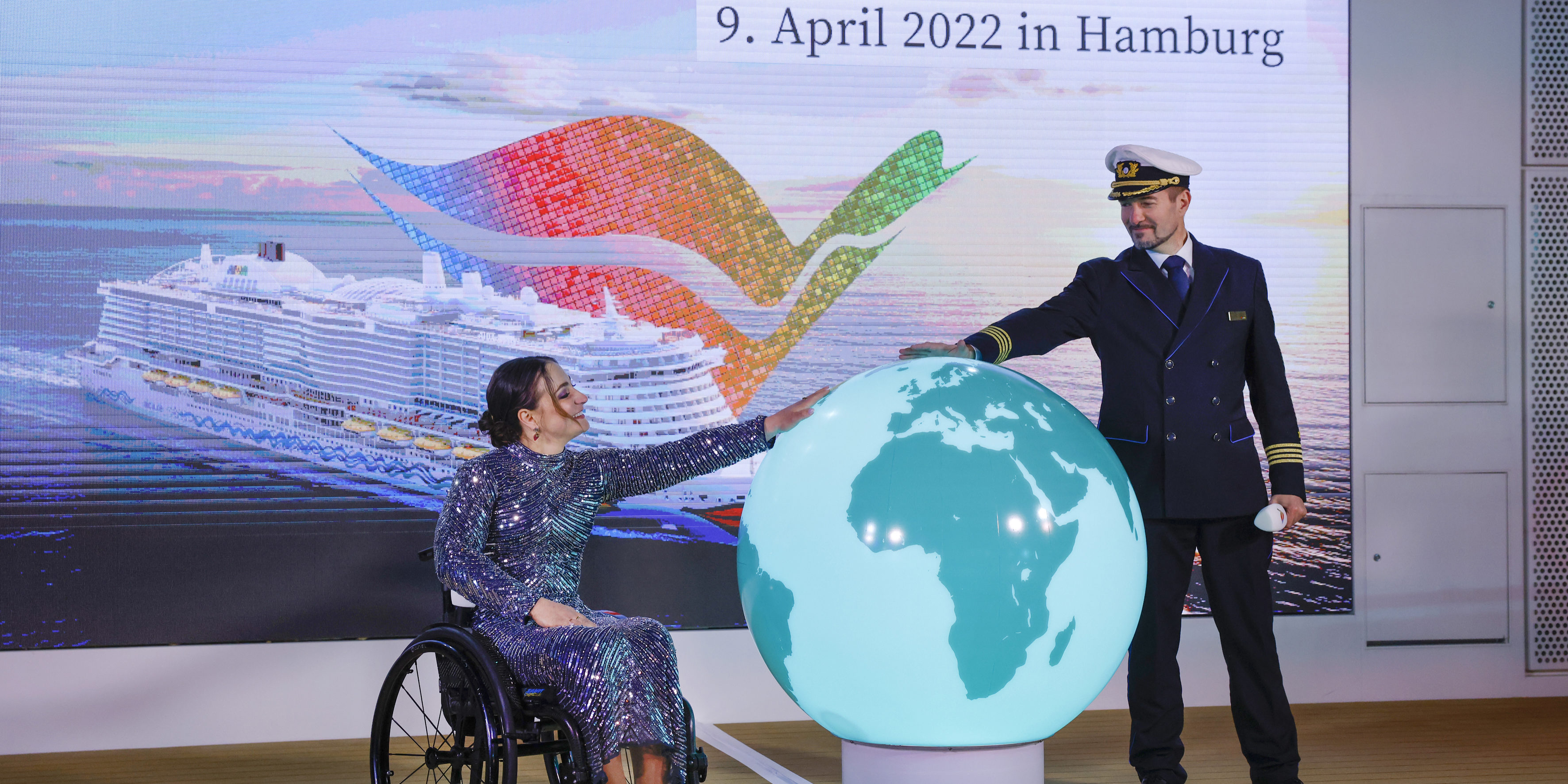 Kristina Vogel und Vincent Cofalka. (Foto: Krug/Getty/AIDA)