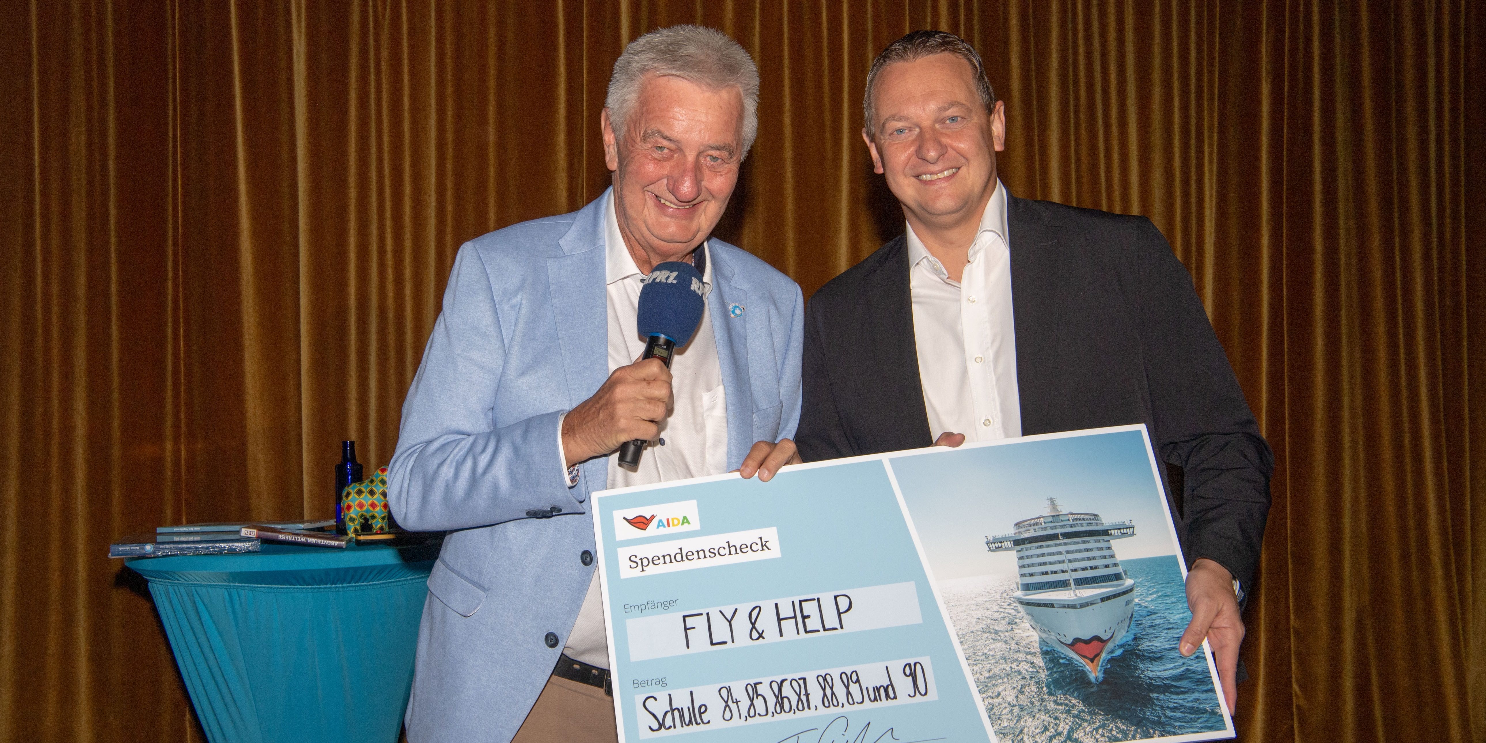 Reiner Meutsch (li.) und Felix Eichhorn. (Foto: Seydel)