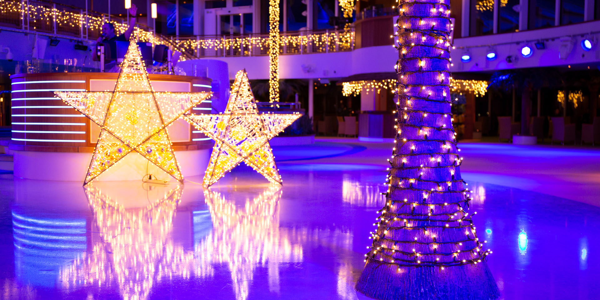 Weihnachten an Bord von AIDA. (Foto: AIDA Cruises)